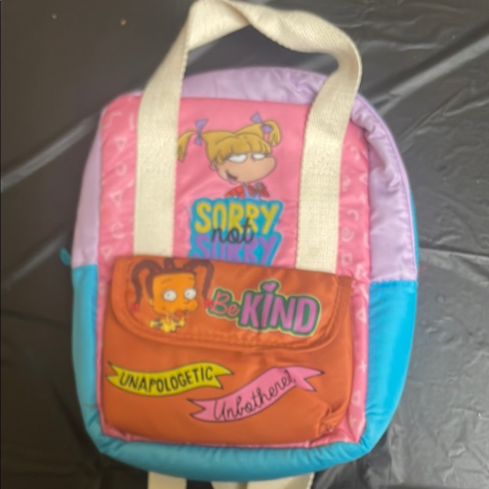 Colorful Cartoon Character Backpack